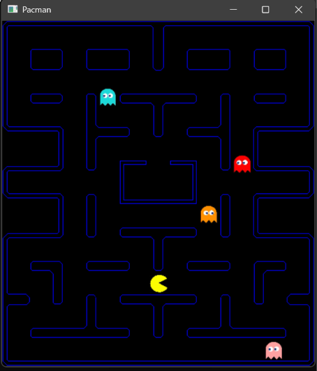 Pacman Clásico vista principal 3